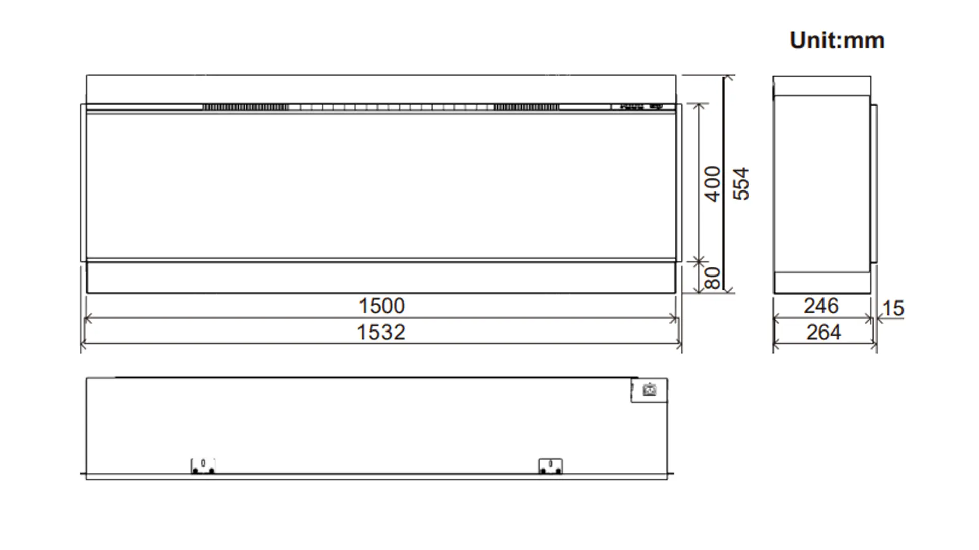 Sizing Table and Dimensions