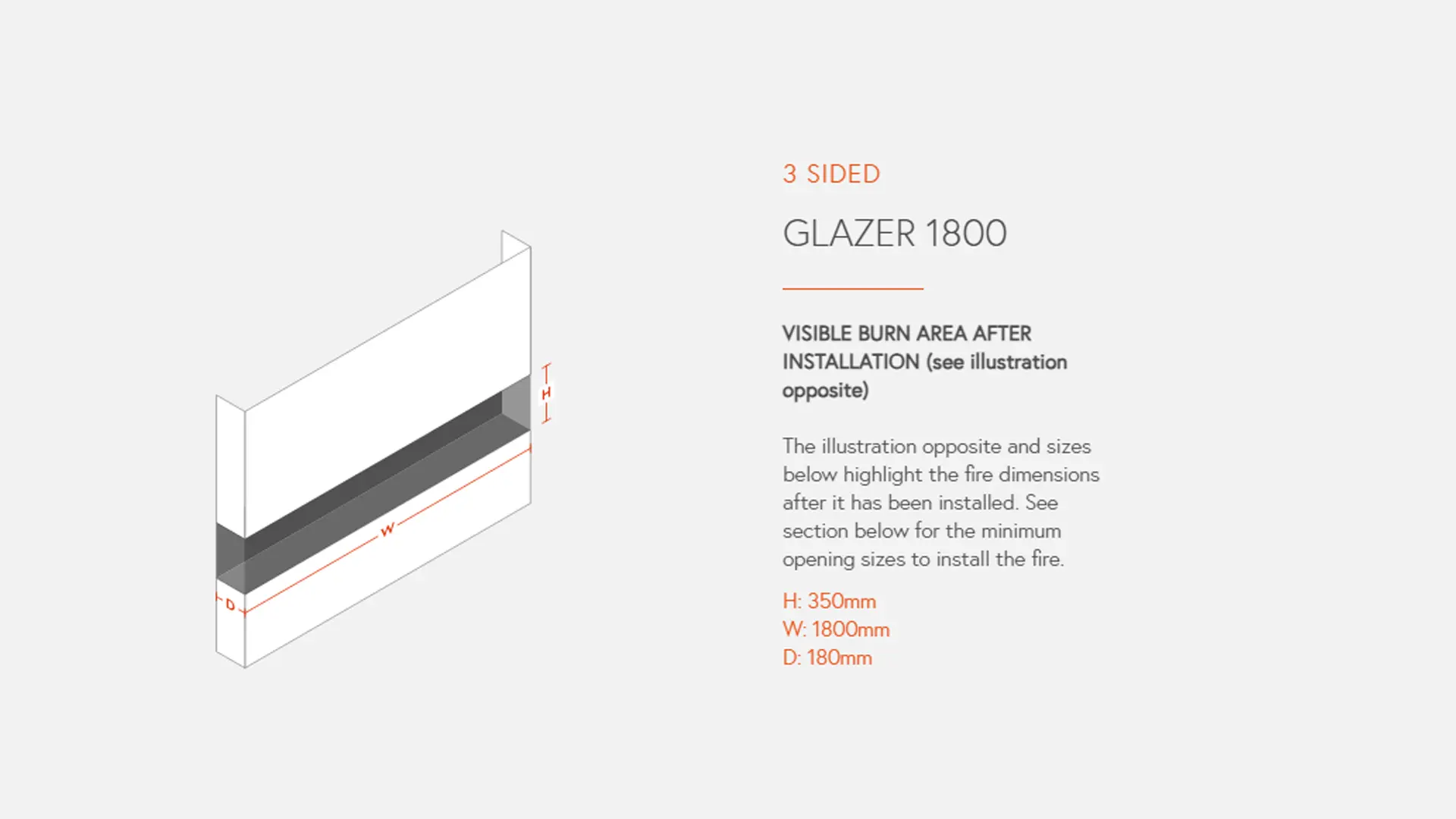Sizing Table and Dimensions